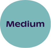 Medium comfort rating